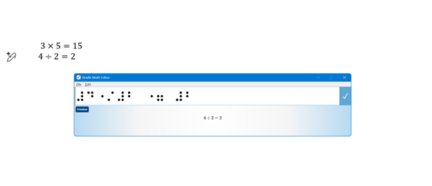 JAWS UEB/Nemeth Settings-Word and Braille Math Editor
