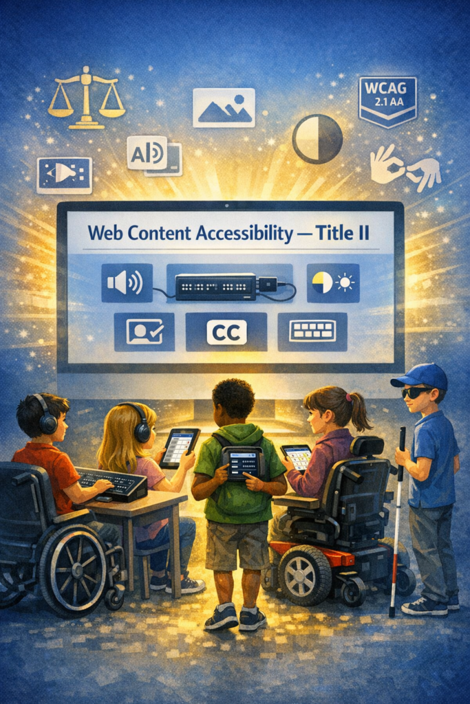 DOJ Title II Requires Web Access for All