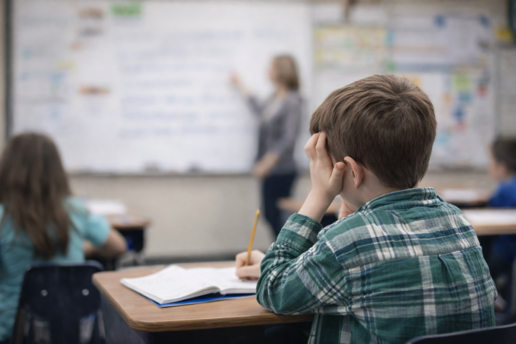 Signs of Low Vision in Children: Cannot see board work